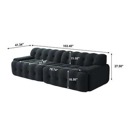 102.4inch Oversized Modular Sectional Sofa