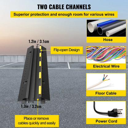 Rubber Traffic Speed Bumps