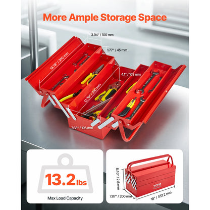 18in Metal Tool Box