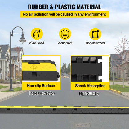 Rubber Traffic Speed Bumps