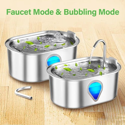 3.5L large capacity pet water dispenser