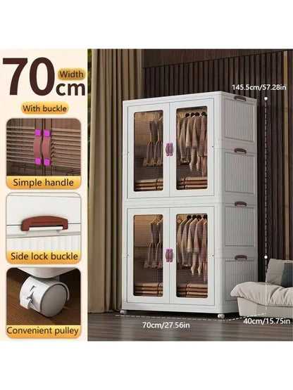 27.56 Inch 1pc Folding Wardrobe