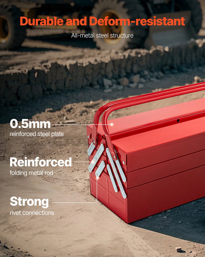 18in Metal Tool Box