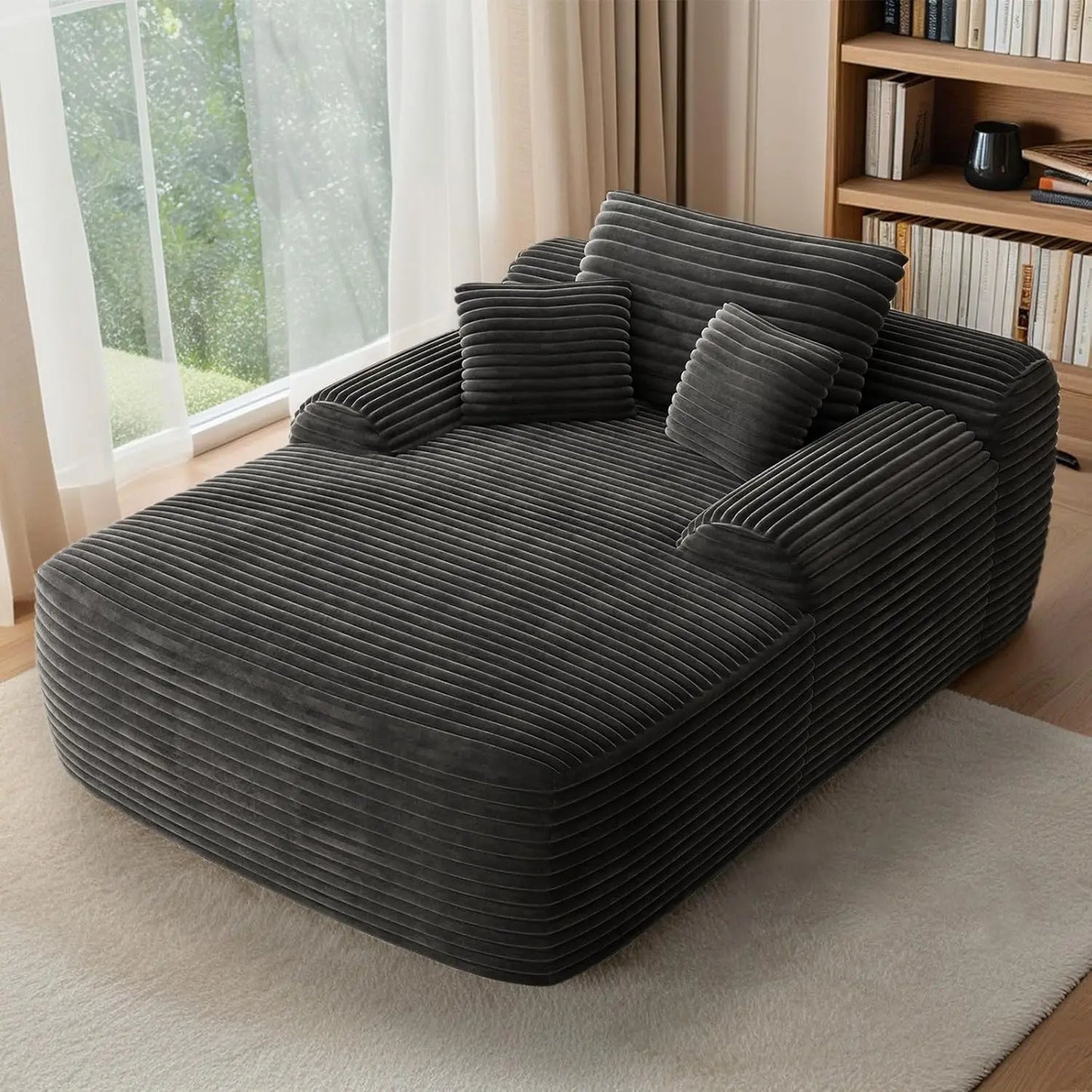 68'' Chaise Lounge Chair Indoor