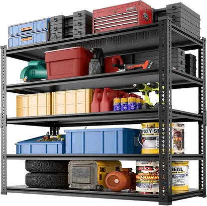 Shelving Unit 3000LBS, Aluminum Metal Shelves for Basement