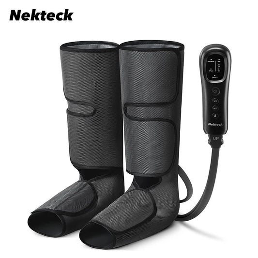 Nekteck Leg Massager Air Compression Calf Wraps Air Pressure Massage