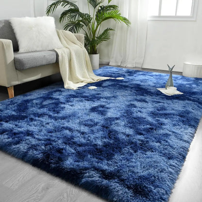 Large Size shaggy Rug Fluffy Carpet For Living Room Bedroom Kids Room