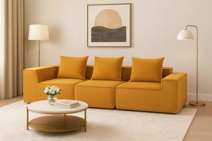 Modern Modular Upholstered Sleep Sofa