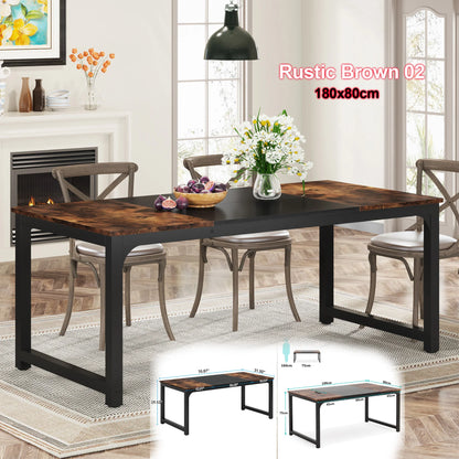 Tribesigns Rectangular Dinner Table for Dining Room