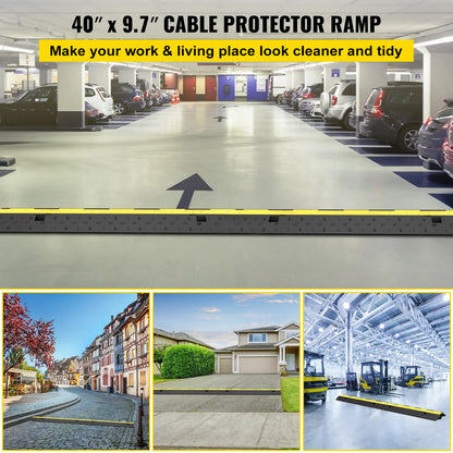 Rubber Traffic Speed Bumps