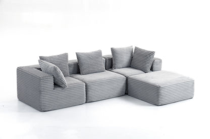 Modern Modular Upholstered Sleep Sofa