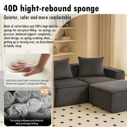 Modern Modular Upholstered Sleep Sofa