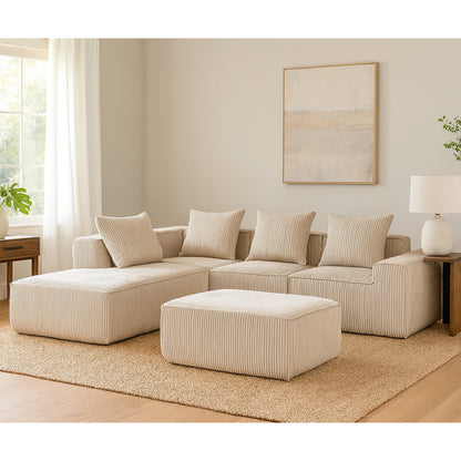 Modern Modular Upholstered Sleep Sofa