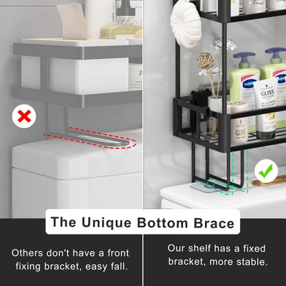 2-Tier Over Toilet Storage Shelf