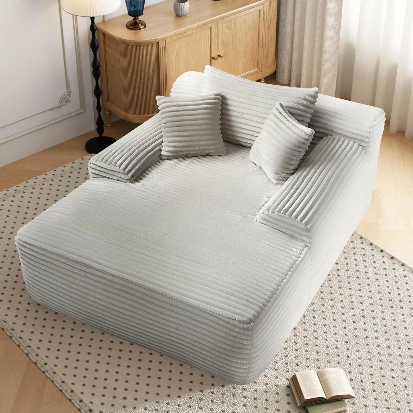 68'' Chaise Lounge Chair Indoor