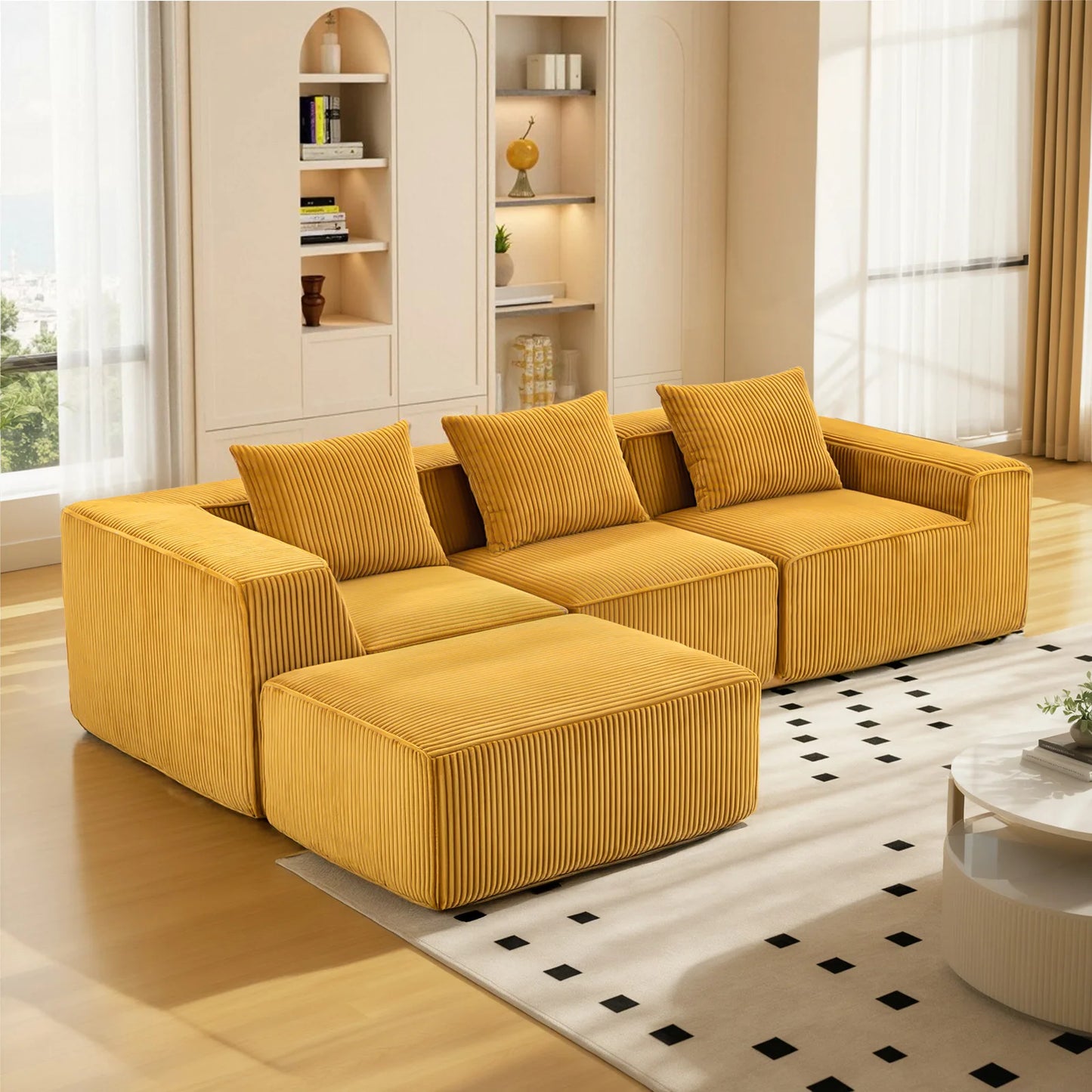 Modern Modular Upholstered Sleep Sofa