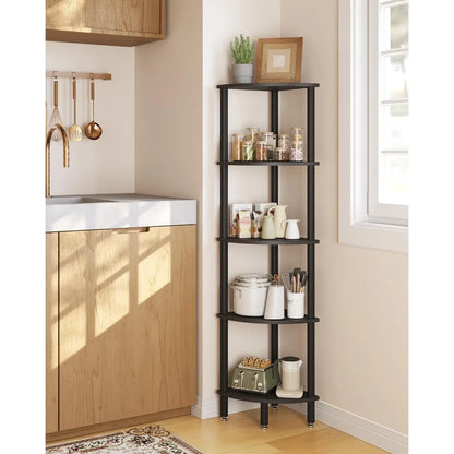 5 Tier Corner Shelf Stand