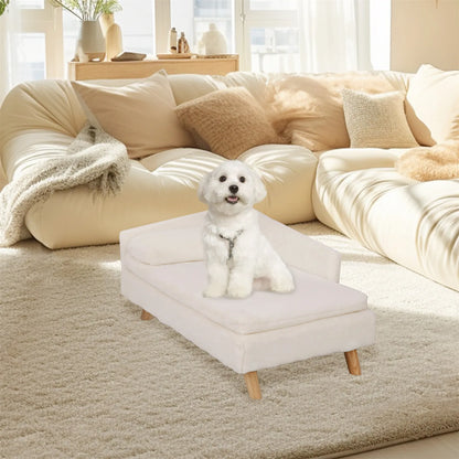 Elevated Pet Bed,Nordic Pet Stool Bed with Cozy Pad Waterproof
