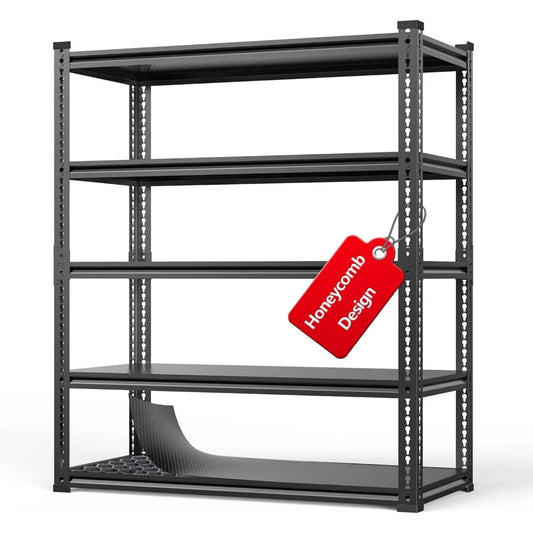 Shelving Unit 3000LBS, Aluminum Metal Shelves for Basement