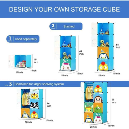Children Wardrobe Kid Dresser