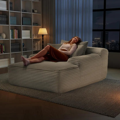 68'' Chaise Lounge Chair Indoor